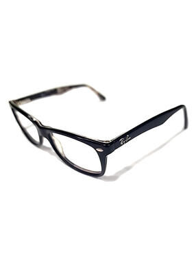 Ray Ban RB5228 5405 Black Gray Oval Eyeglasses Frames 50/17 140